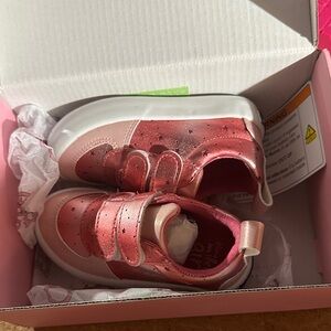 BNIB Oliver Miller Girls Shoes Toddler Pink Size 5